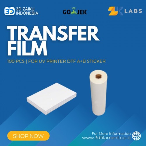 Premium UV DTF Transfer Film AB Sticker Paper by ZKLabs